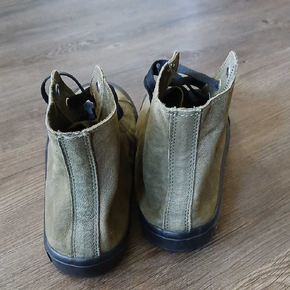 SeaVees Army Issue Sneakers High-Top Vintage-Inspired - Picture 3 of 4